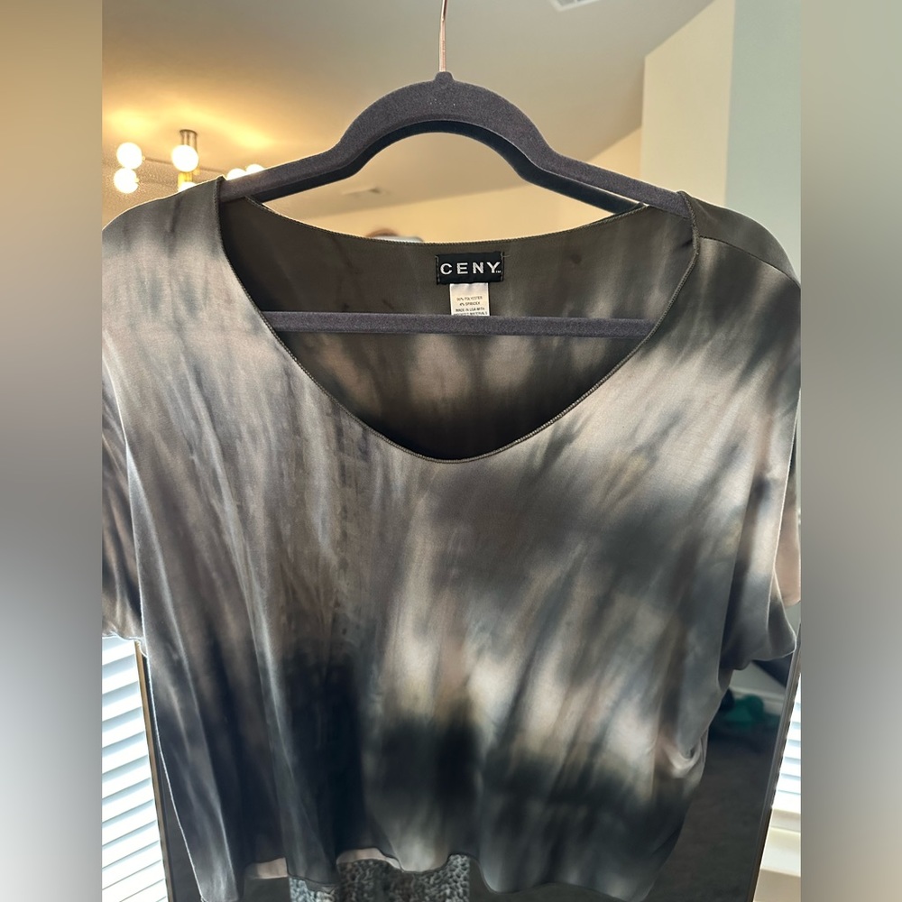 Ceny Nordstrom olive tie dye soft XL tee